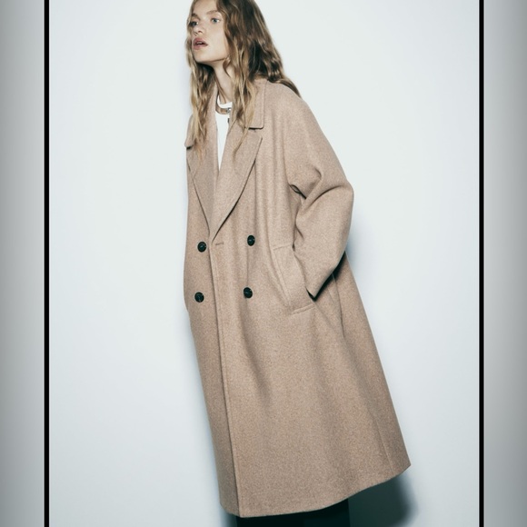 ZARA OVERSIZED coat - Picture 1 of 7